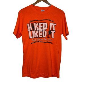 Hiked It Liked It Land Between The Lakes Orange Graphic Tee Shirt Small